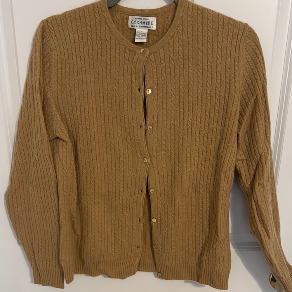 Tan Sweater for women (cashmere set)